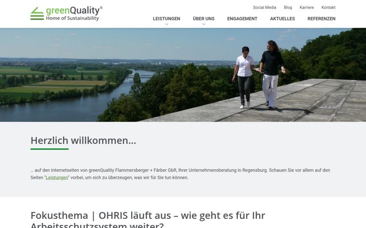 Screenshot of green-quality.de
