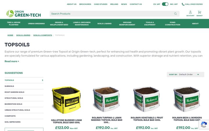 Screenshot of green-tree.co.uk