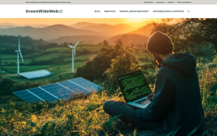 Screenshot of green-wide-web.de