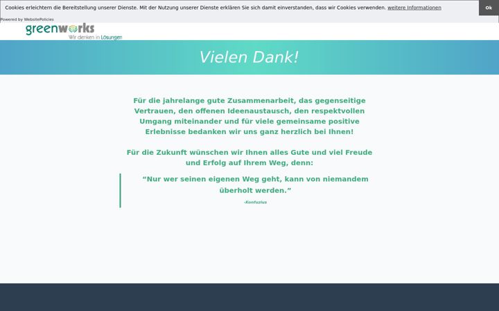 Screenshot of green-works.de