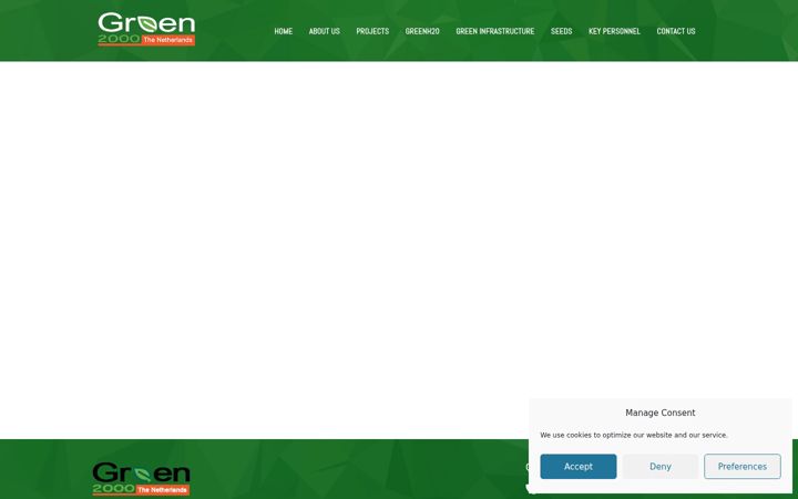 Screenshot of green2000.nl