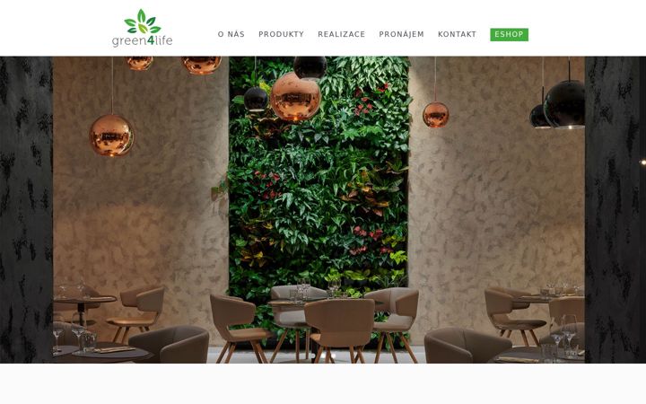 Screenshot of green4life.cz