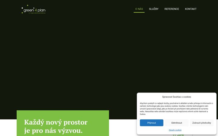 Screenshot of green4plan.cz