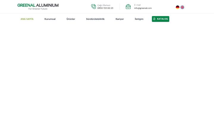 Screenshot of greenal.com