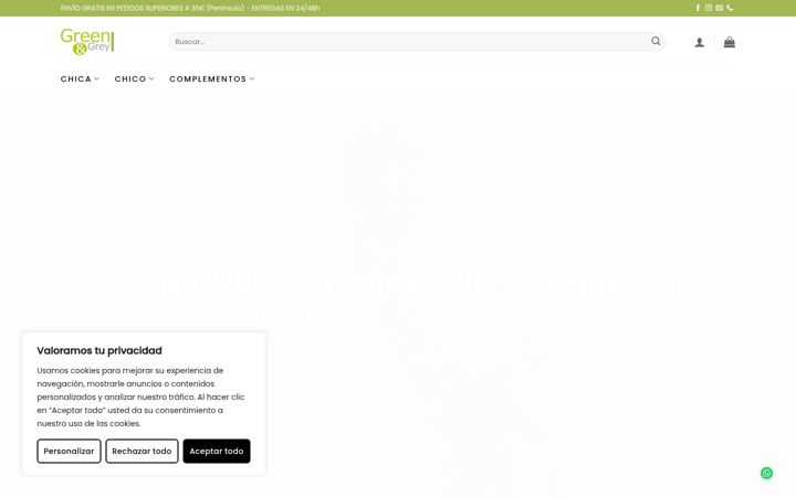 Screenshot of greenandgrey.es