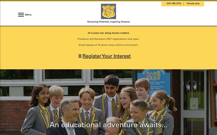 Screenshot of greenbankschool.co.uk
