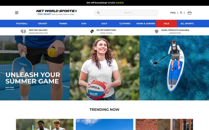 Screenshot of greenbowsports.co.uk
