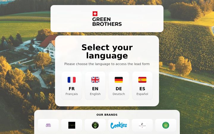 Screenshot of greenbrothers-expo.com