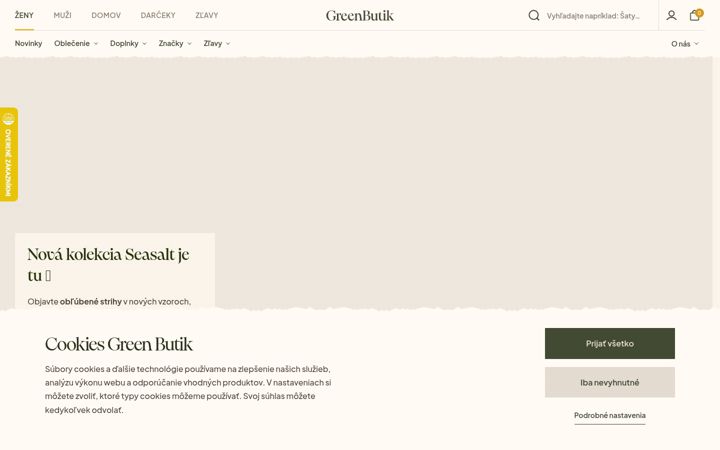 Screenshot of greenbutik.sk