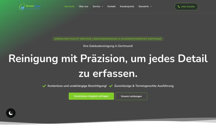 Screenshot of greencarefs.de