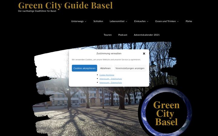 Screenshot of greencitybasel.ch