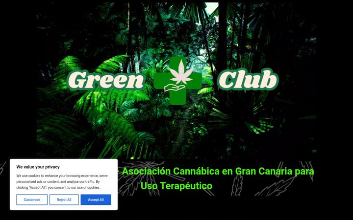 Screenshot of greenclubn1.com