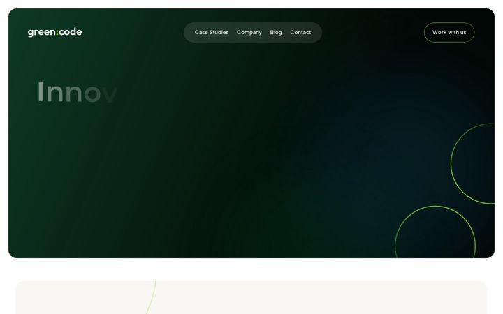 Captură de ecran a greencode.cz