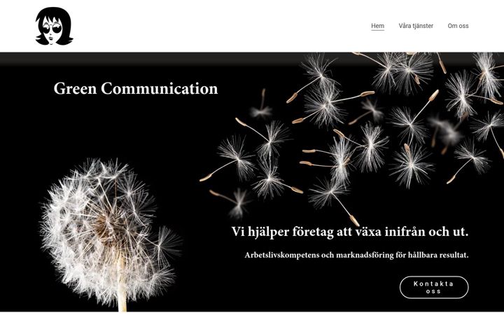 Screenshot of greencommunication.se