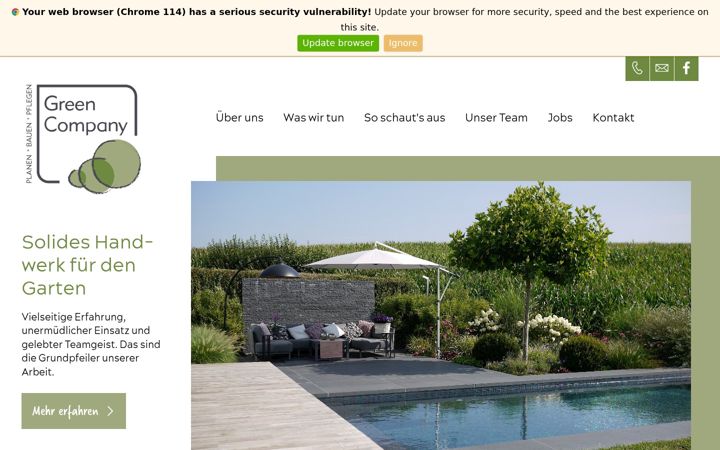 Screenshot of greencompany.de