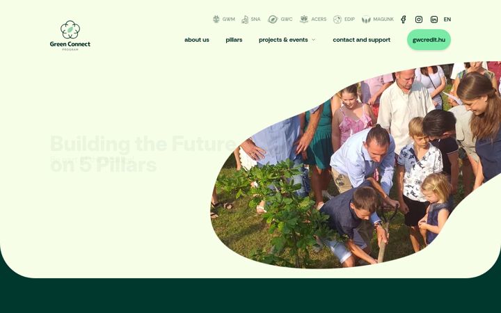 Screenshot of greenconnect.hu
