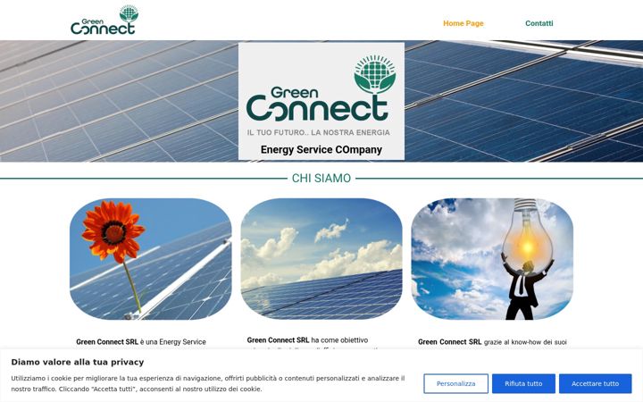 Screenshot of greenconnect.it