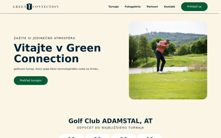 Screenshot of greenconnection.sk