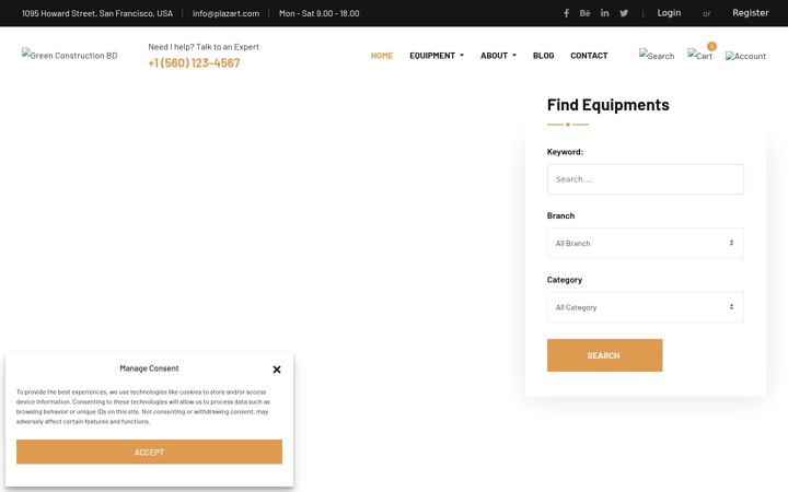 Screenshot of greenconstructionbd.com