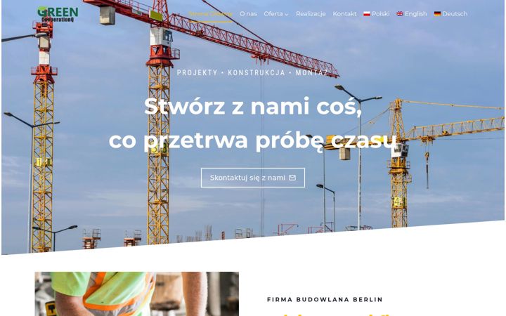 Screenshot of greencooperationq.com