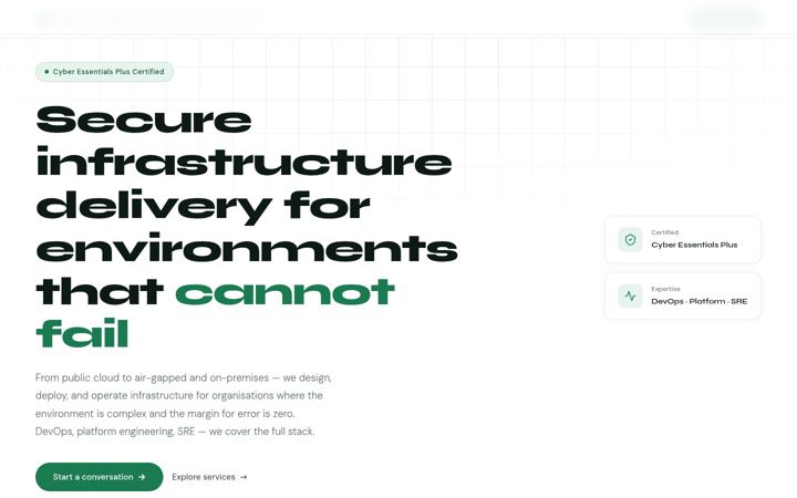 Screenshot of greencubeinfo.co.uk