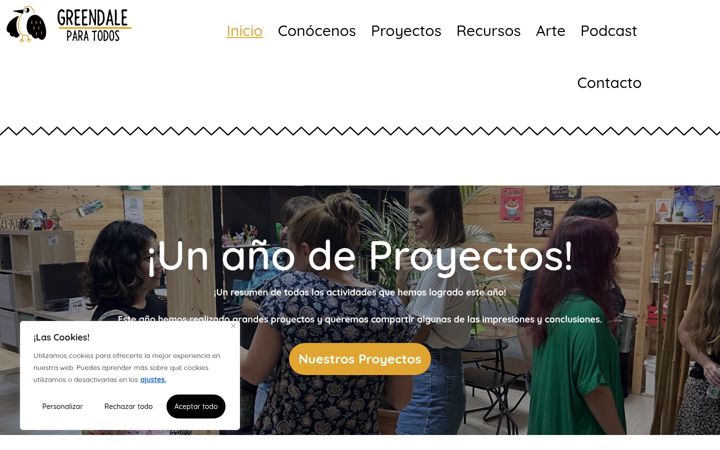 Screenshot of greendaleparatodos.com