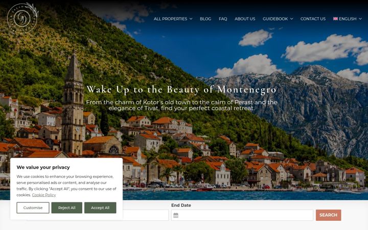 Screenshot of greendreammne.com