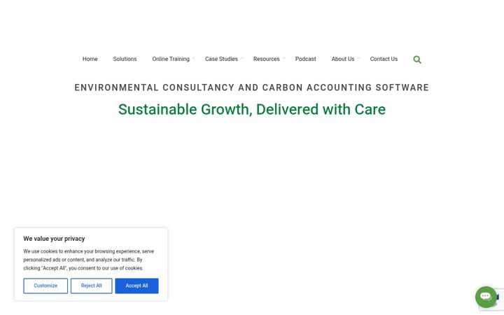 Screenshot of greenelement.co.uk