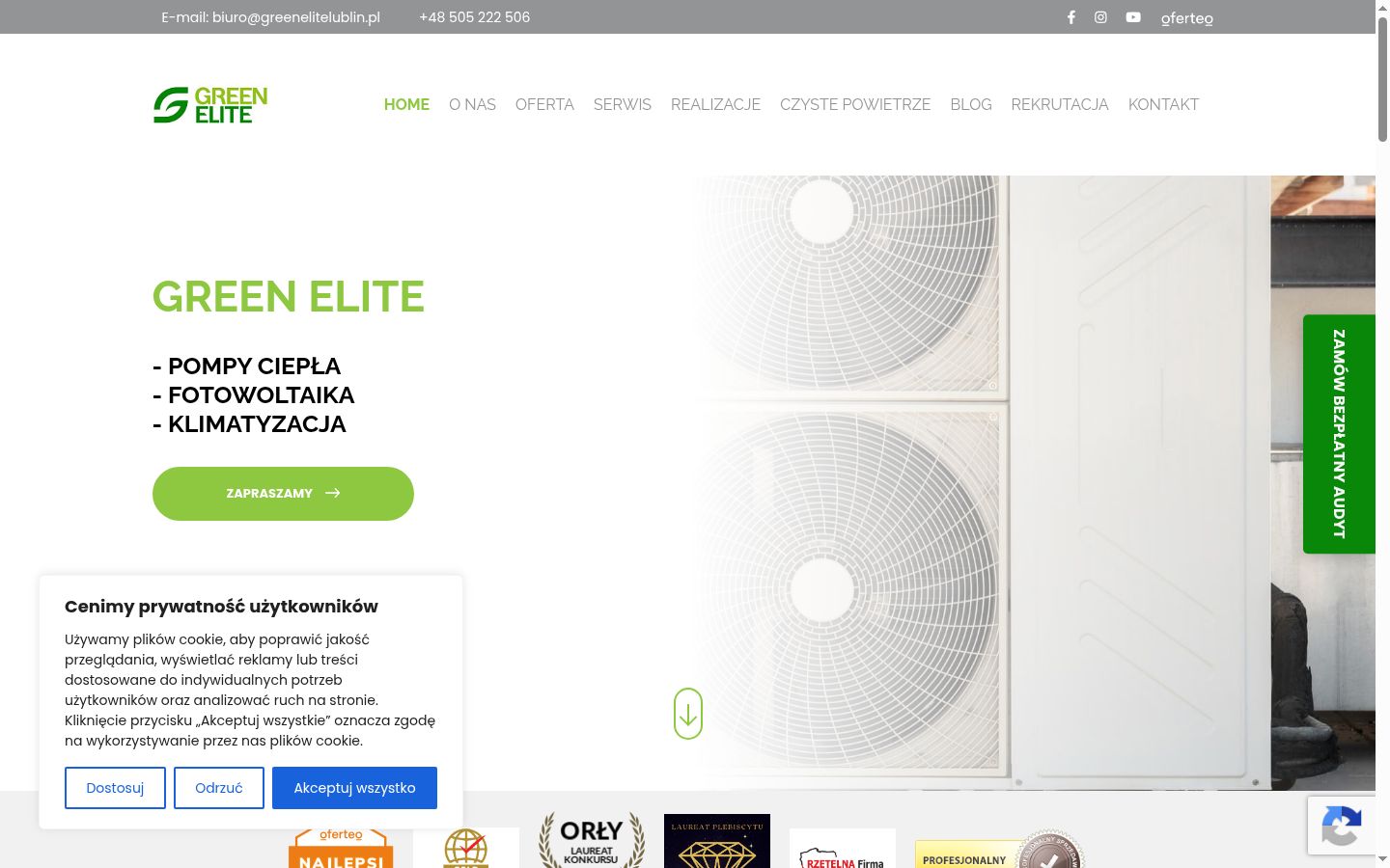 Screenshot tal-banner tal-kunsens muri qabel kwalunkwe interazzjoni