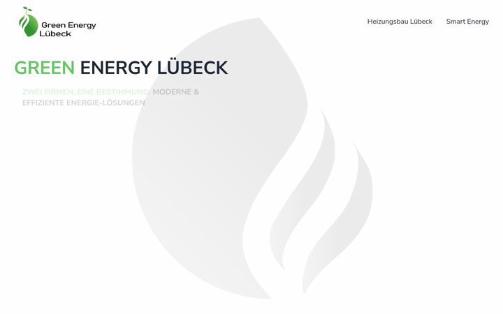 Screenshot of greenenergy-luebeck.de