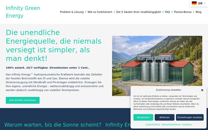Screenshot of greenenergystorage.at
