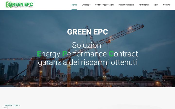 Screenshot of greenepc.it