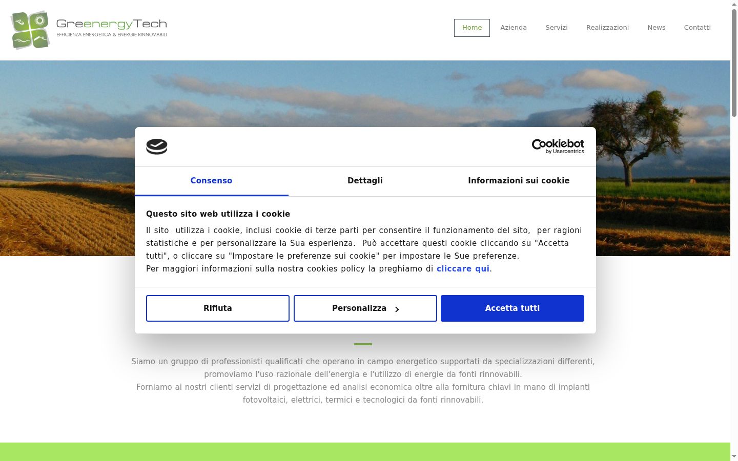 Snímka obrazovky banera súhlasu zobrazeného pred akoukoľvek interakciou