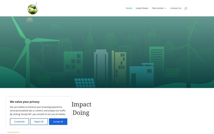 Screenshot of greenernorthhunts.org