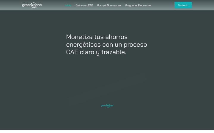 Screenshot of greenescae.es