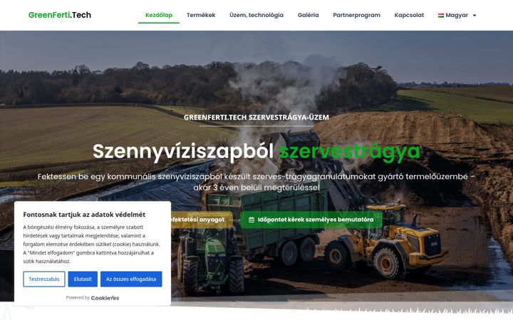 Screenshot of greenferti.tech
