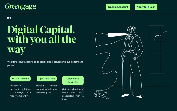 Screenshot of greengage.co