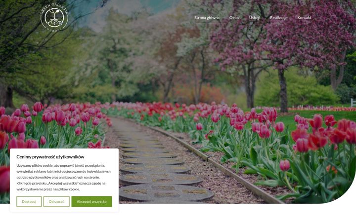 Screenshot of greengalaktik.pl