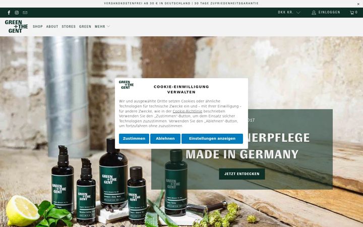 Screenshot of greengent.com