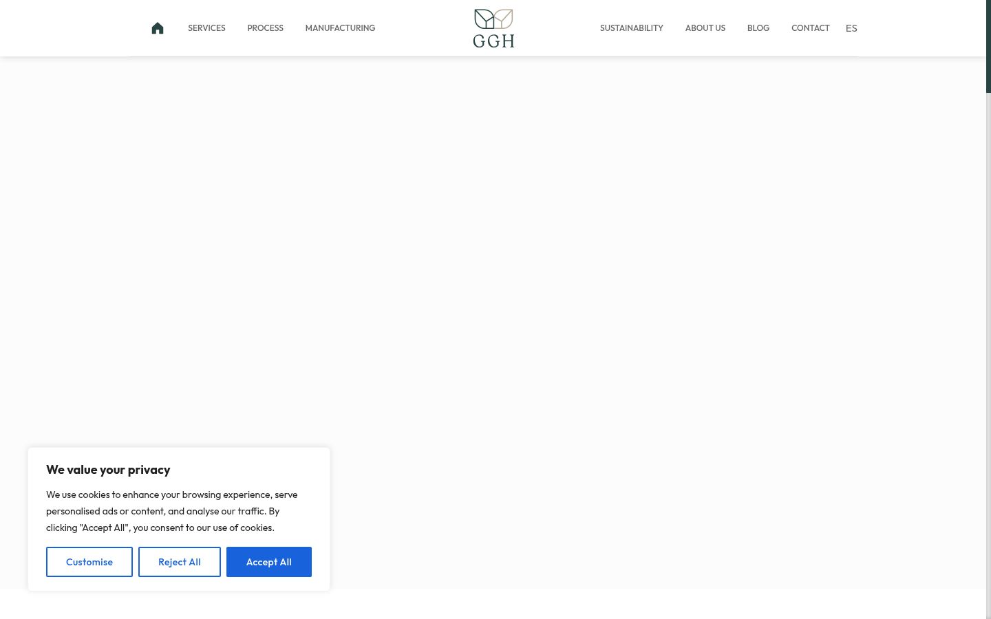 Capture d'écran de la bannière de consentement affichée avant toute interaction