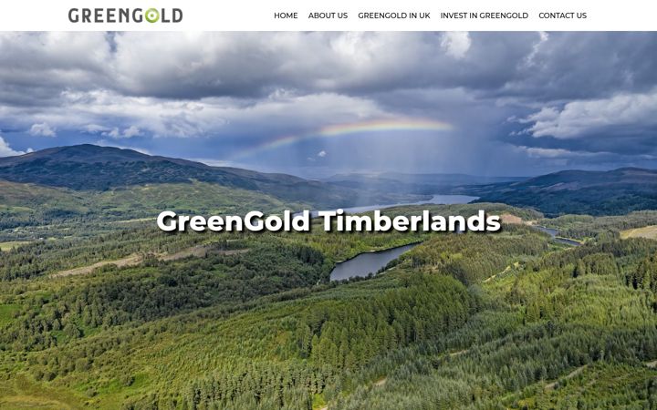 Screenshot of greengold.one