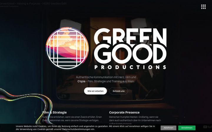 Screenshot of greengood.at