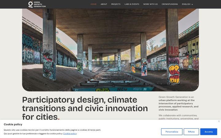 Screenshot of greengrowthgeneration.com