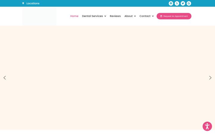 Screenshot of greenhavenpediatricdentistry.com