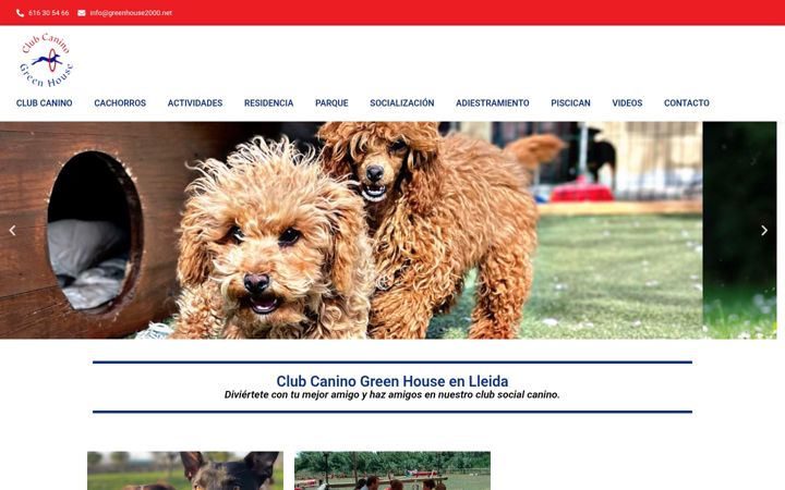 Screenshot of greenhouse2000.net
