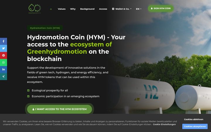Screenshot of greenhydromotion.info