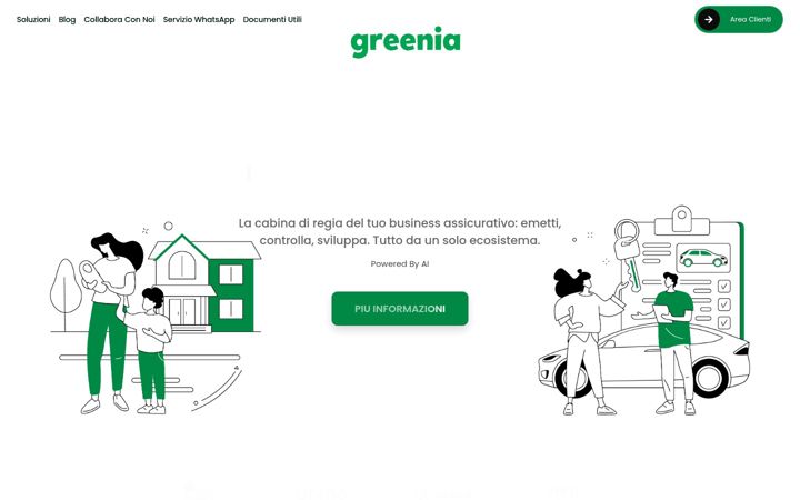 Screenshot of greenia.it