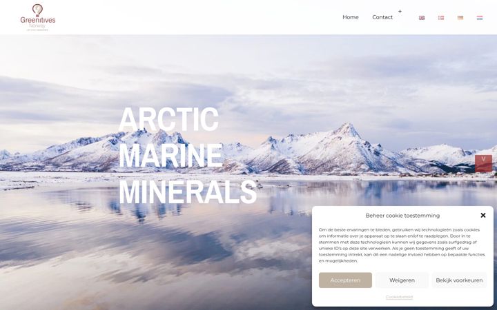 Screenshot of greenitives-norway.com