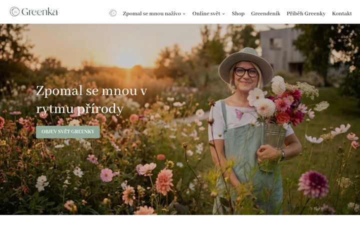 Screenshot of greenka.cz