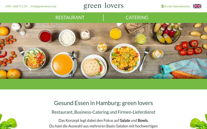 Screenshot of greenlovers.de